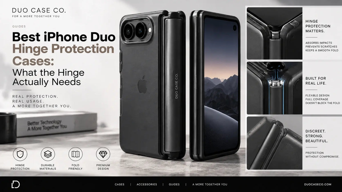 Best iPhone Duo Hinge Protection Cases: What the Hinge Actually Needs
