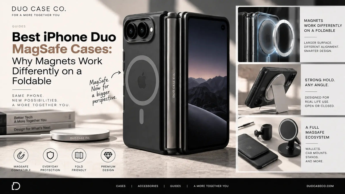 Best iPhone Duo MagSafe Cases: Why Magnets Work Differently on a Foldable