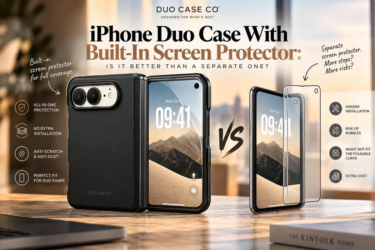 iPhone Duo Case With Built-In Screen Protector: Is It Better Than a Separate One?