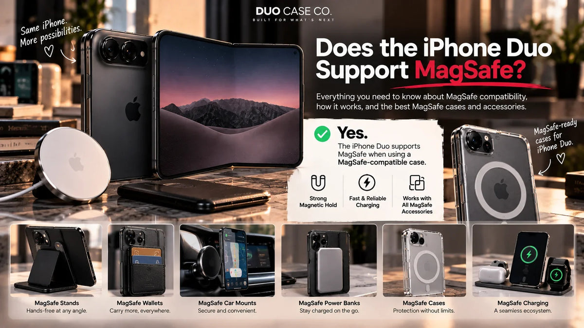 Does the iPhone Duo Support MagSafe? Yes — With Two Catches