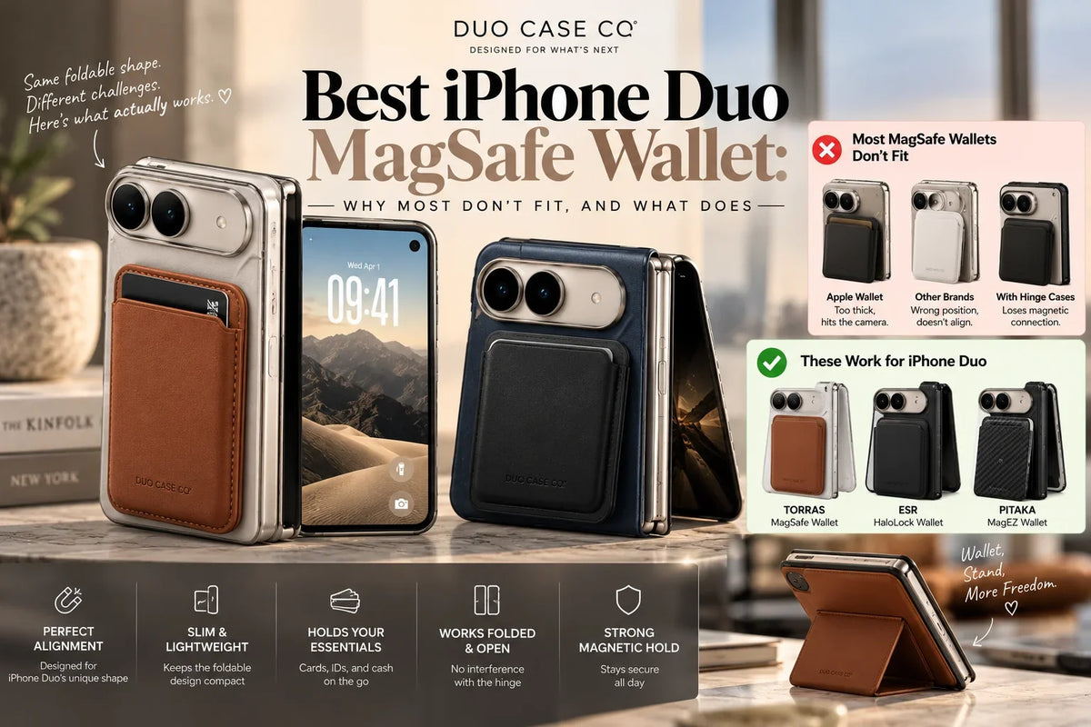 Best iPhone Duo MagSafe Wallet: Why Most Don't Fit, and What Does