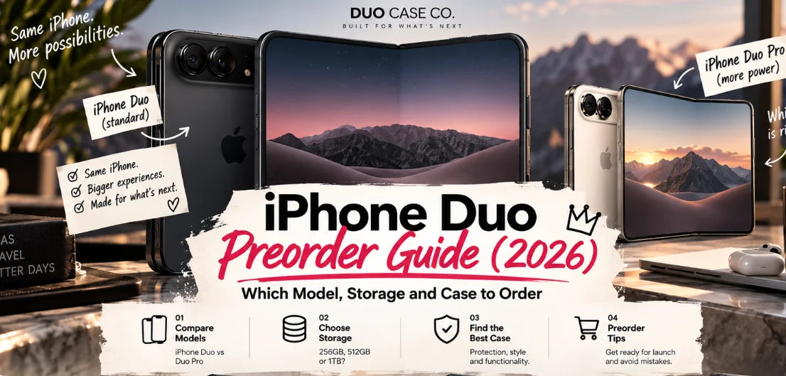 iPhone Duo Preorder Guide: Which Model, Storage and Case to Order