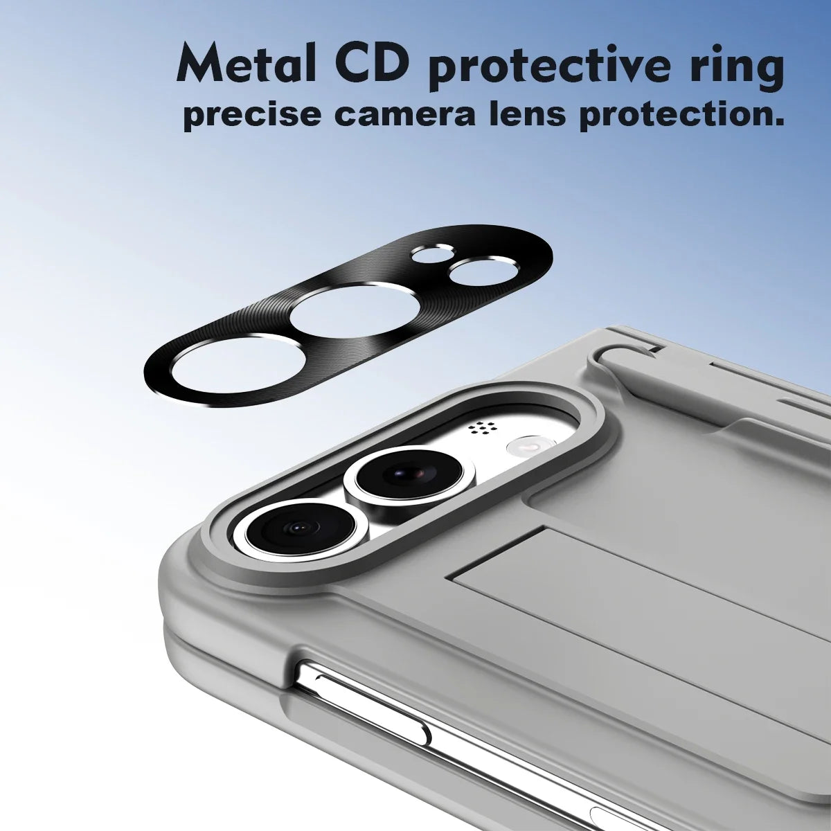 Stylus Holder Kickstand Case for iPhone Duo