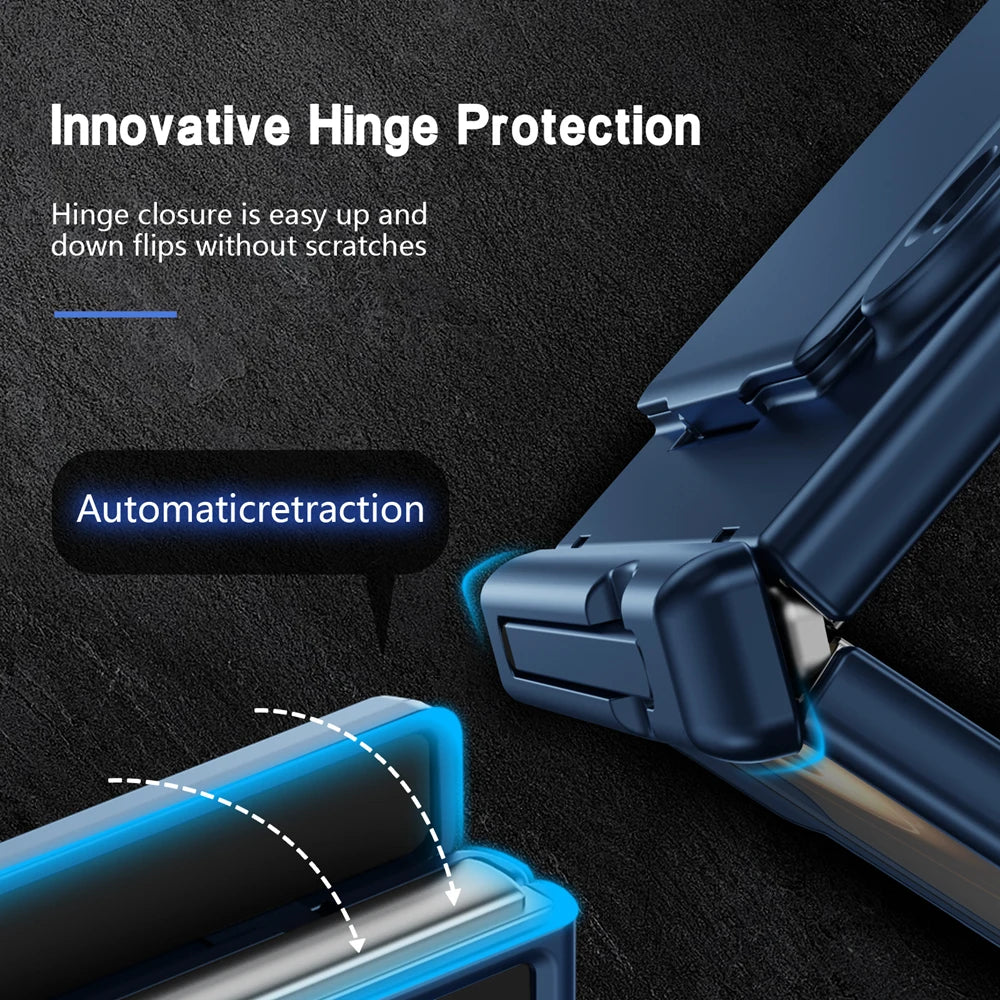 Hinge Wallet Stand Case for iPhone Duo