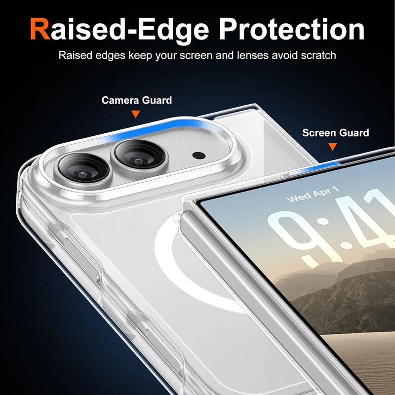 Crystal Clear MagSafe Case for iPhone Duo