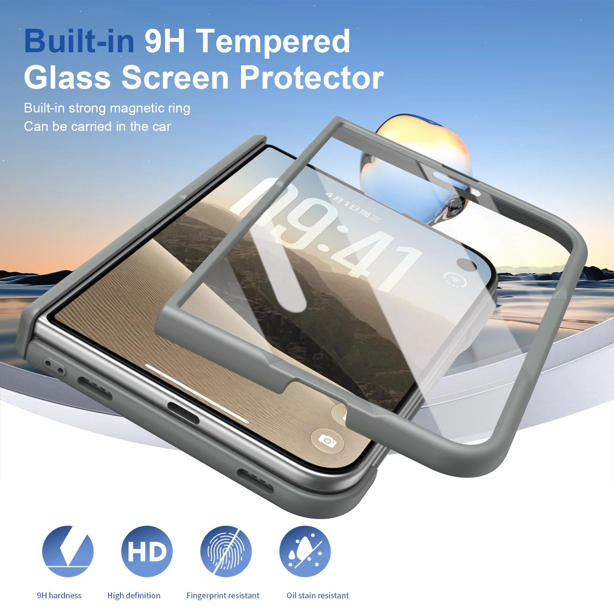 Magnetic Protective Case for iPhone Duo
