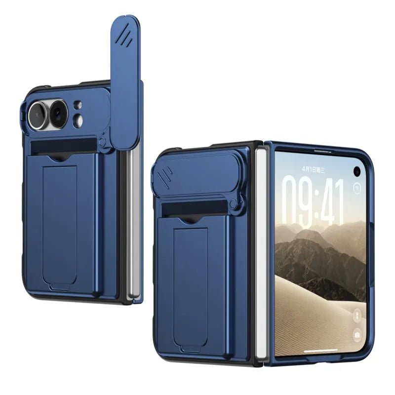 Card Holder Kickstand Case for iPhone Duo