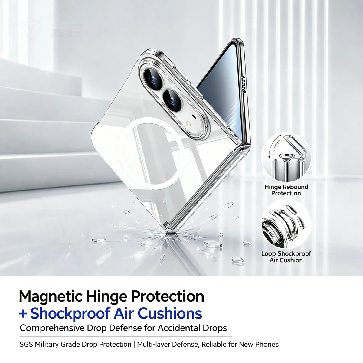 Clear MagSafe Case for iPhone Duo