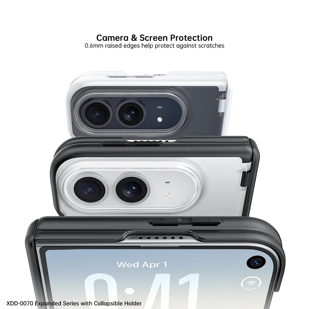 Clear Ring Stand Case for iPhone Duo