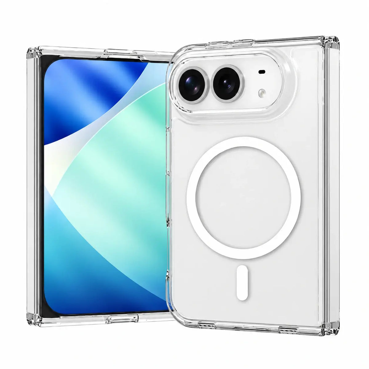 Clear Magnetic Case for iPhone Duo