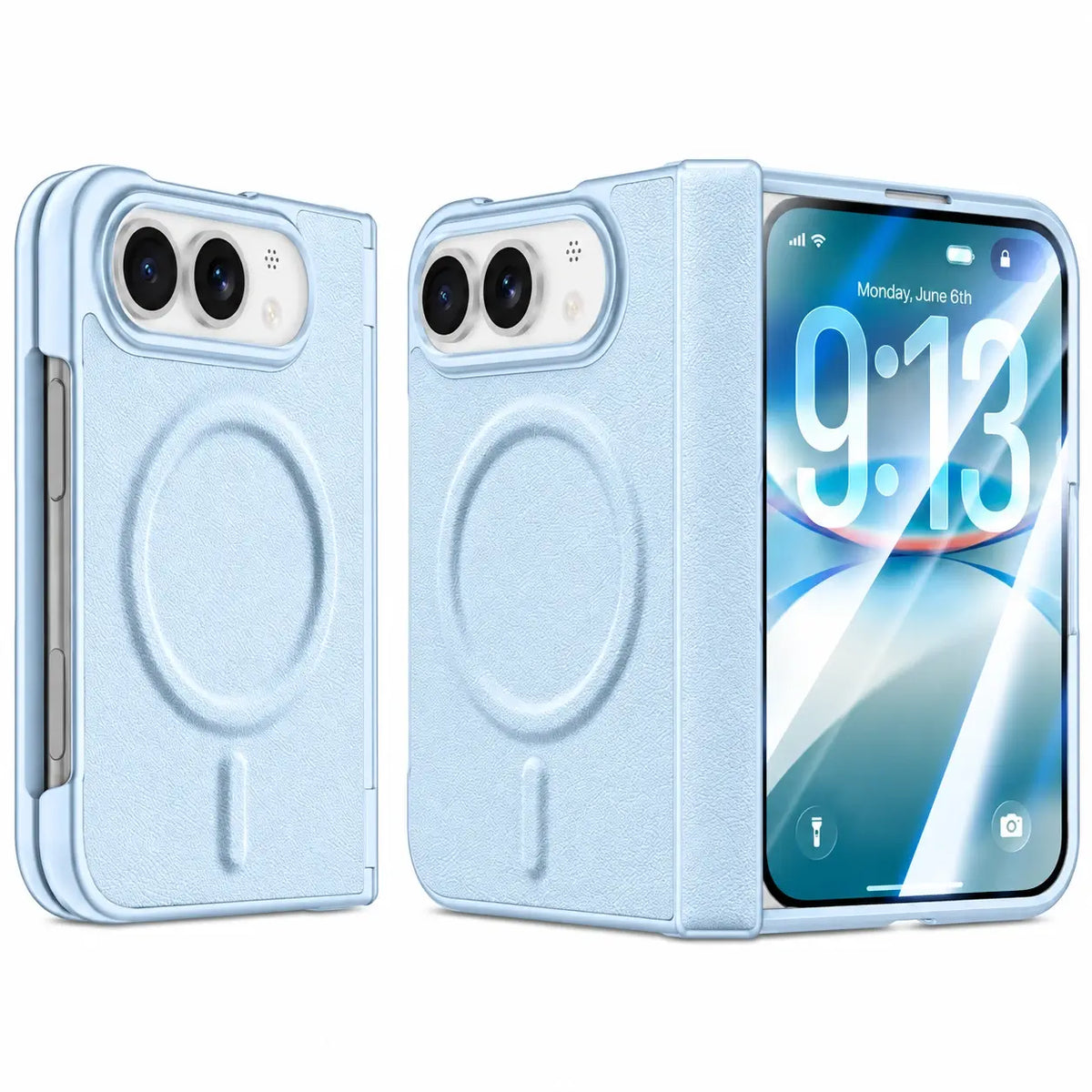 Leather Magnetic Case for iPhone Duo