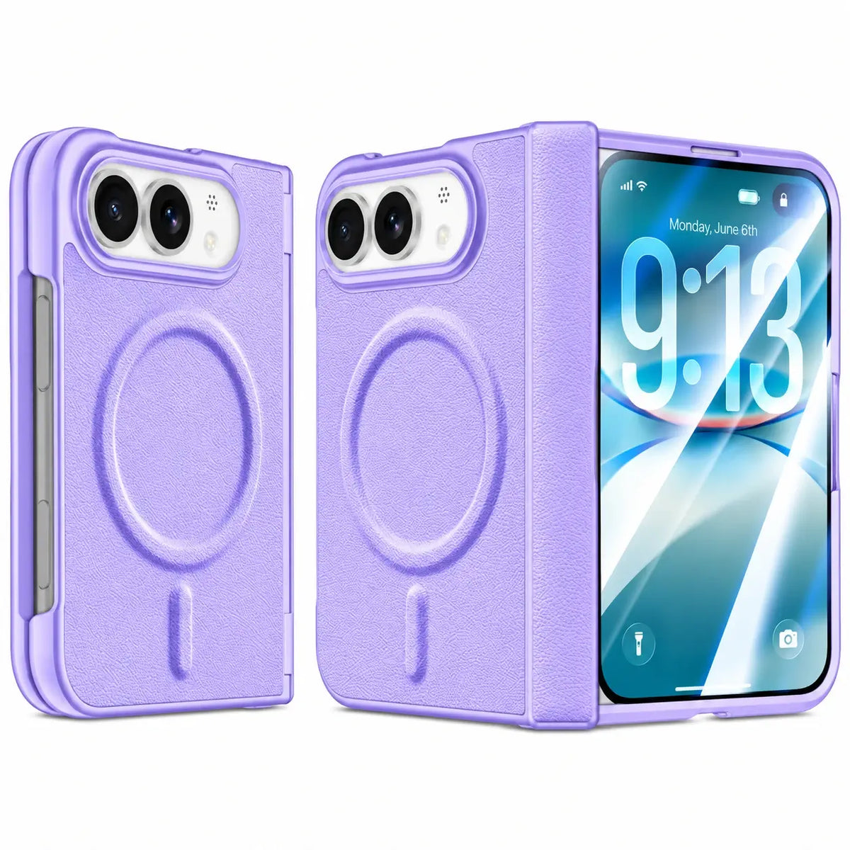 Leather Magnetic Case for iPhone Duo
