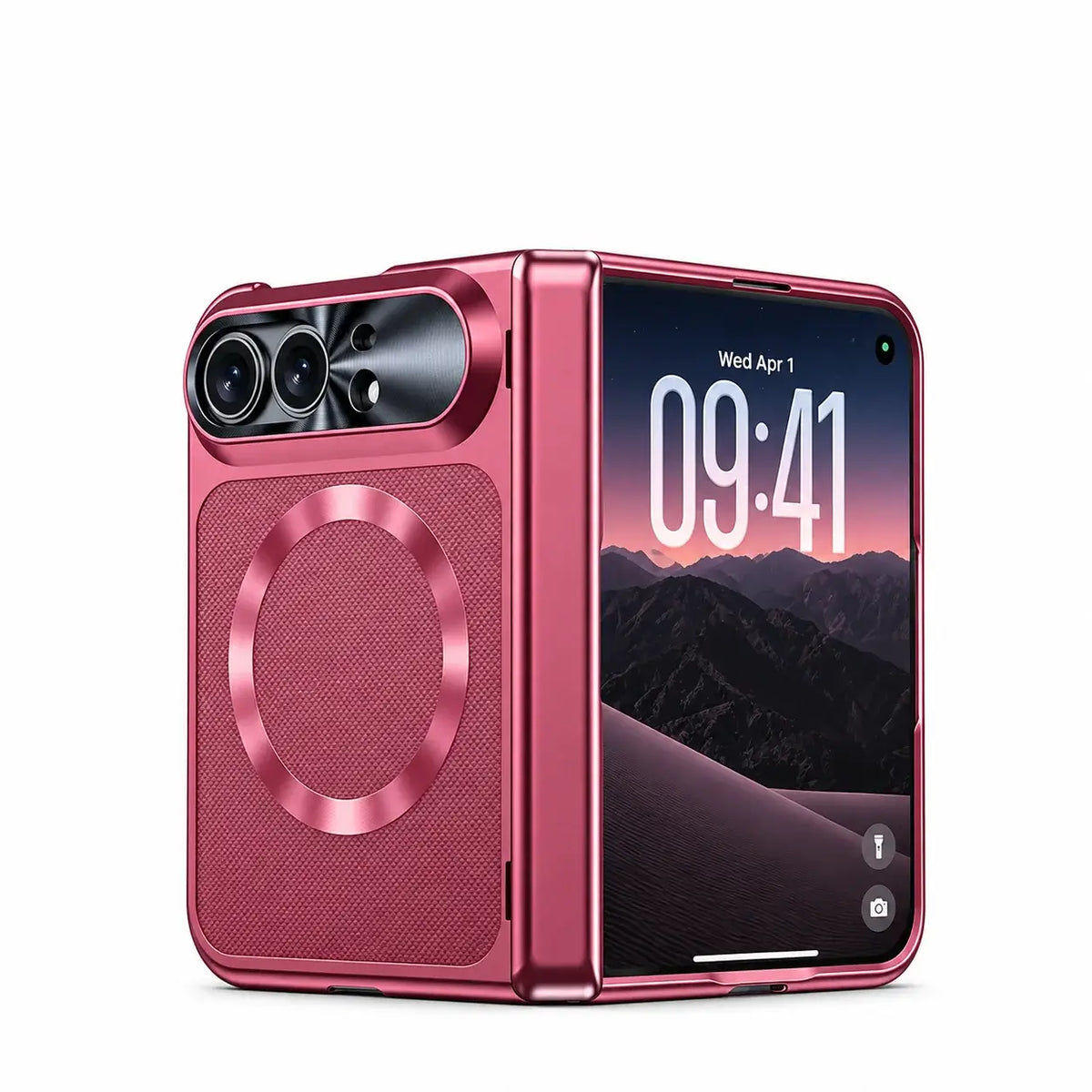 Fabric Magnetic Hinge Case for iPhone Duo