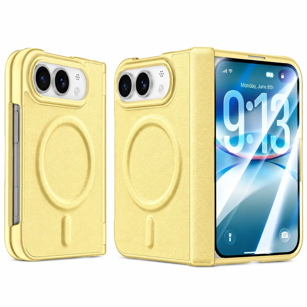 Leather Magnetic Case for iPhone Duo