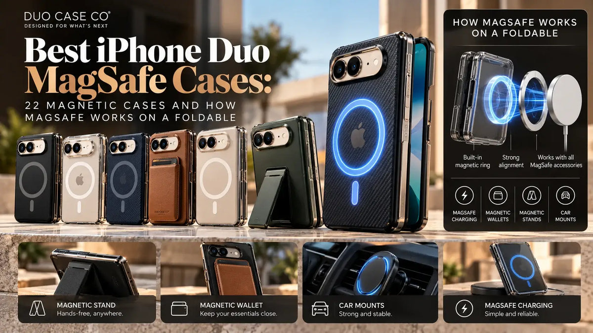 Best iPhone Duo MagSafe Cases: 22 Magnetic Cases and How MagSafe Works on a Foldable