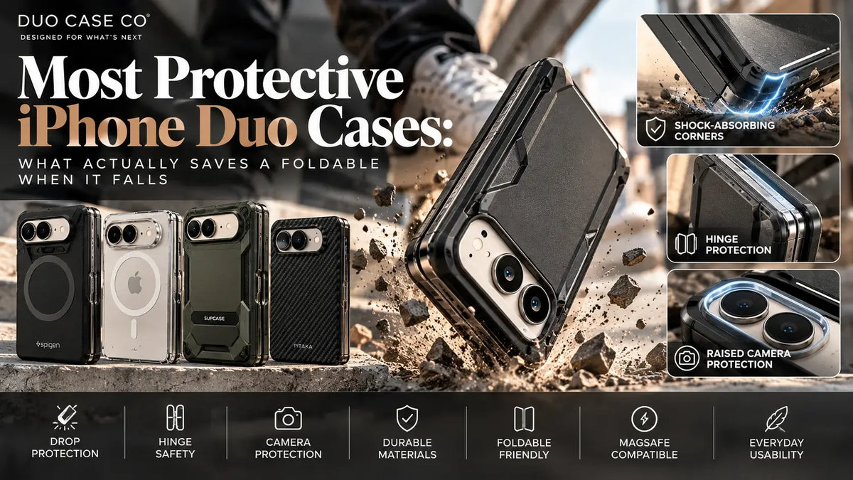 Most Protective iPhone Duo Cases: What Actually Saves a Foldable When It Falls