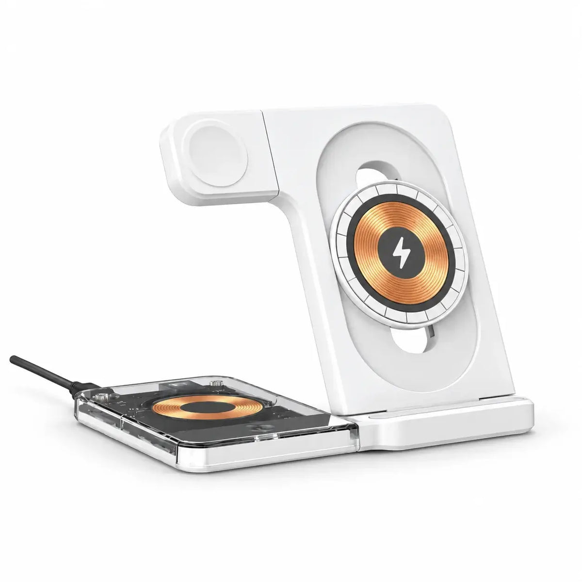 5-in-1 Foldable Magnetic Wireless Charger for iPhone Duo