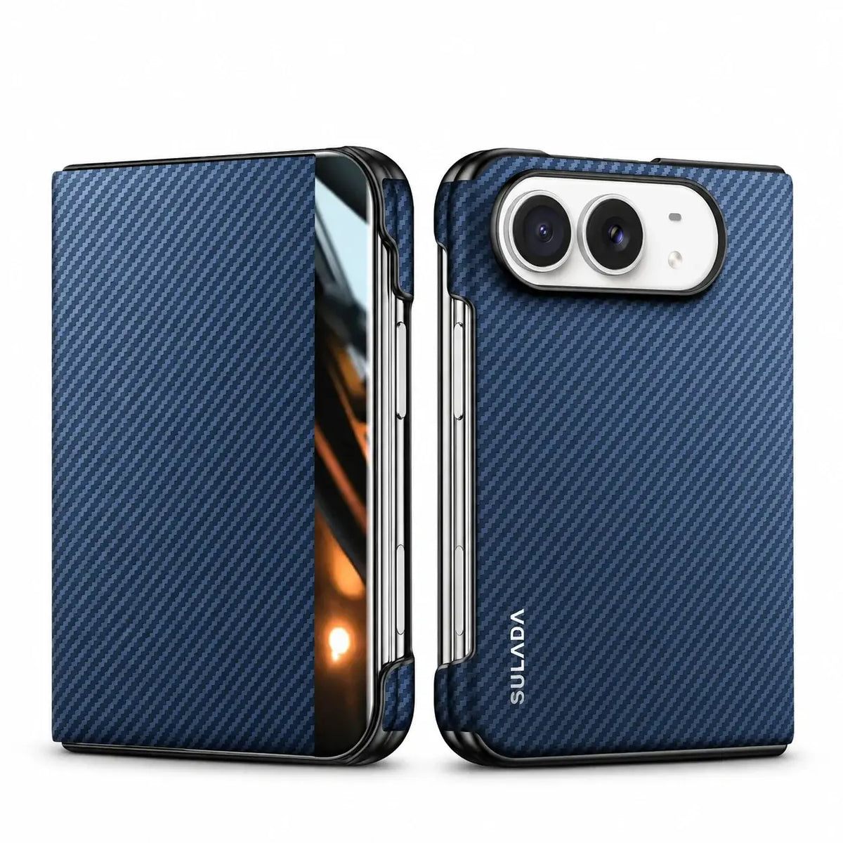 Magnetic Kevlar Flip Case for iPhone Duo