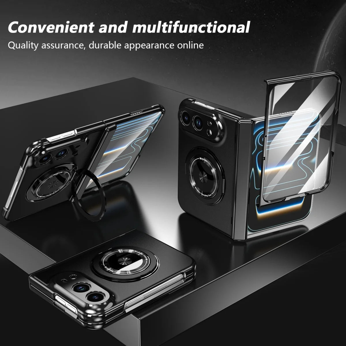 MagSafe Ring Stand Case for iPhone Duo
