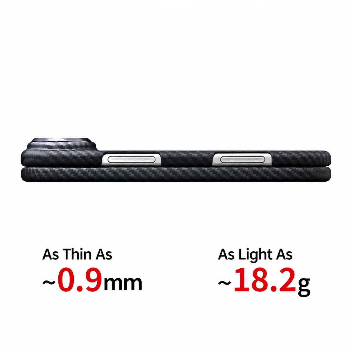 Ultra-Thin Aramid Fiber MagSafe Case for iPhone Duo