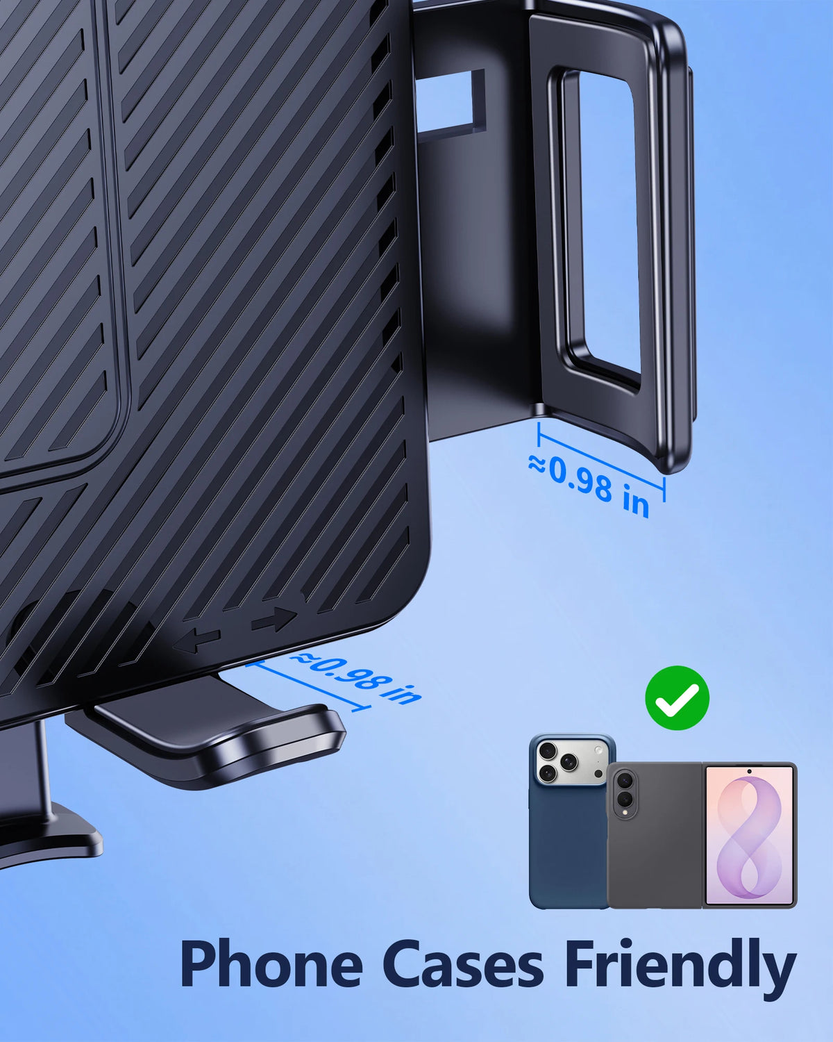 Adjustable Car Vent Mount for iPhone Duo