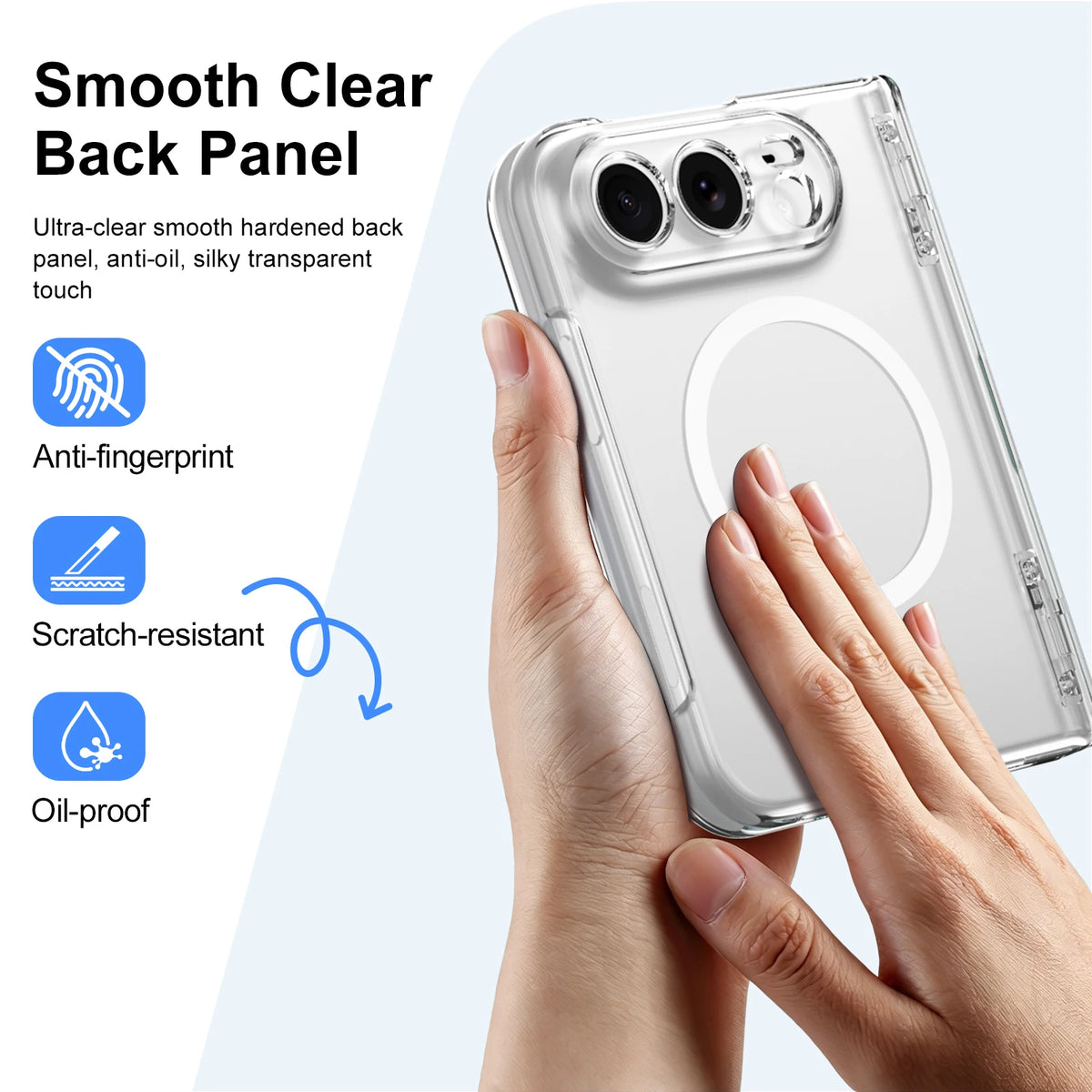 Transparent Magsafe Case For iPhone Duo