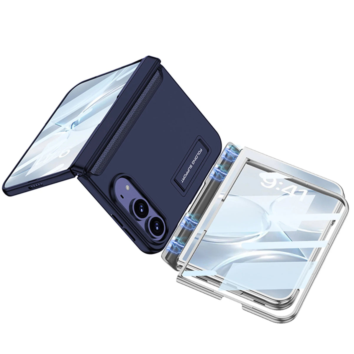 Full Coverage Kickstand Case for iPhone Duo