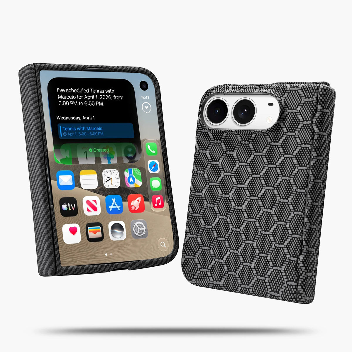 Carbon Fiber Case for iPhone Duo