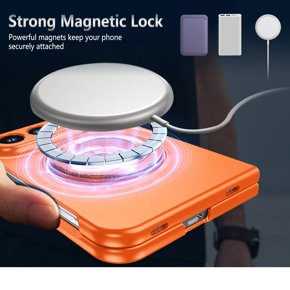 MagSafe Ring Stand Case for iPhone Duo