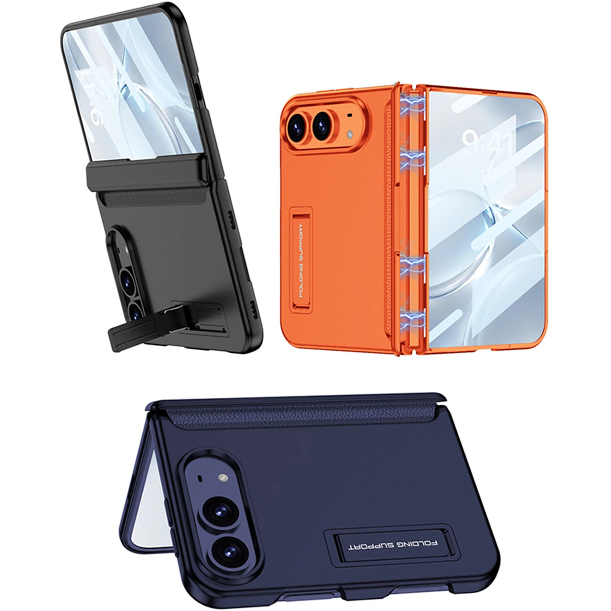 Full Coverage Kickstand Case for iPhone Duo