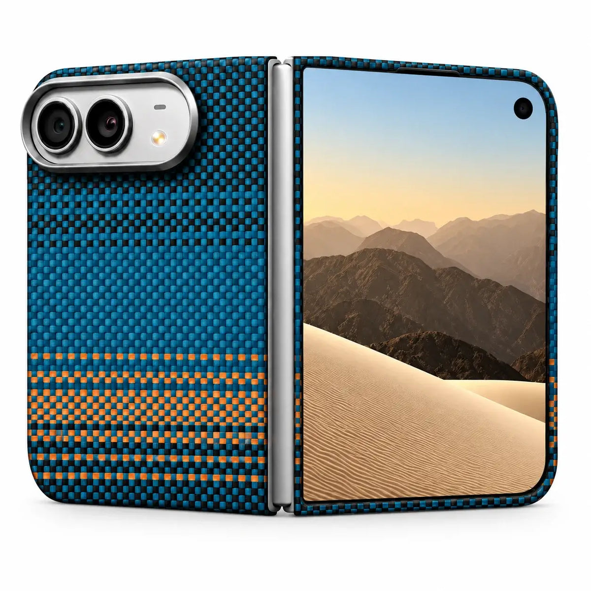 Ultra-Thin Aramid Fiber MagSafe Case for iPhone Duo