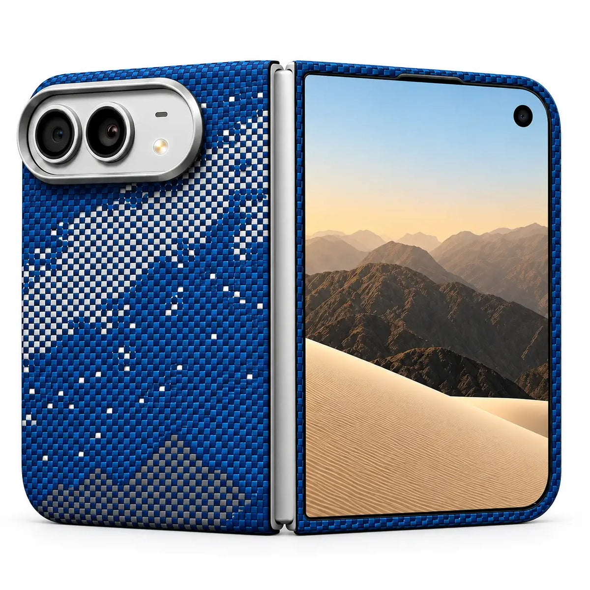 Ultra-Thin Aramid Fiber MagSafe Case for iPhone Duo