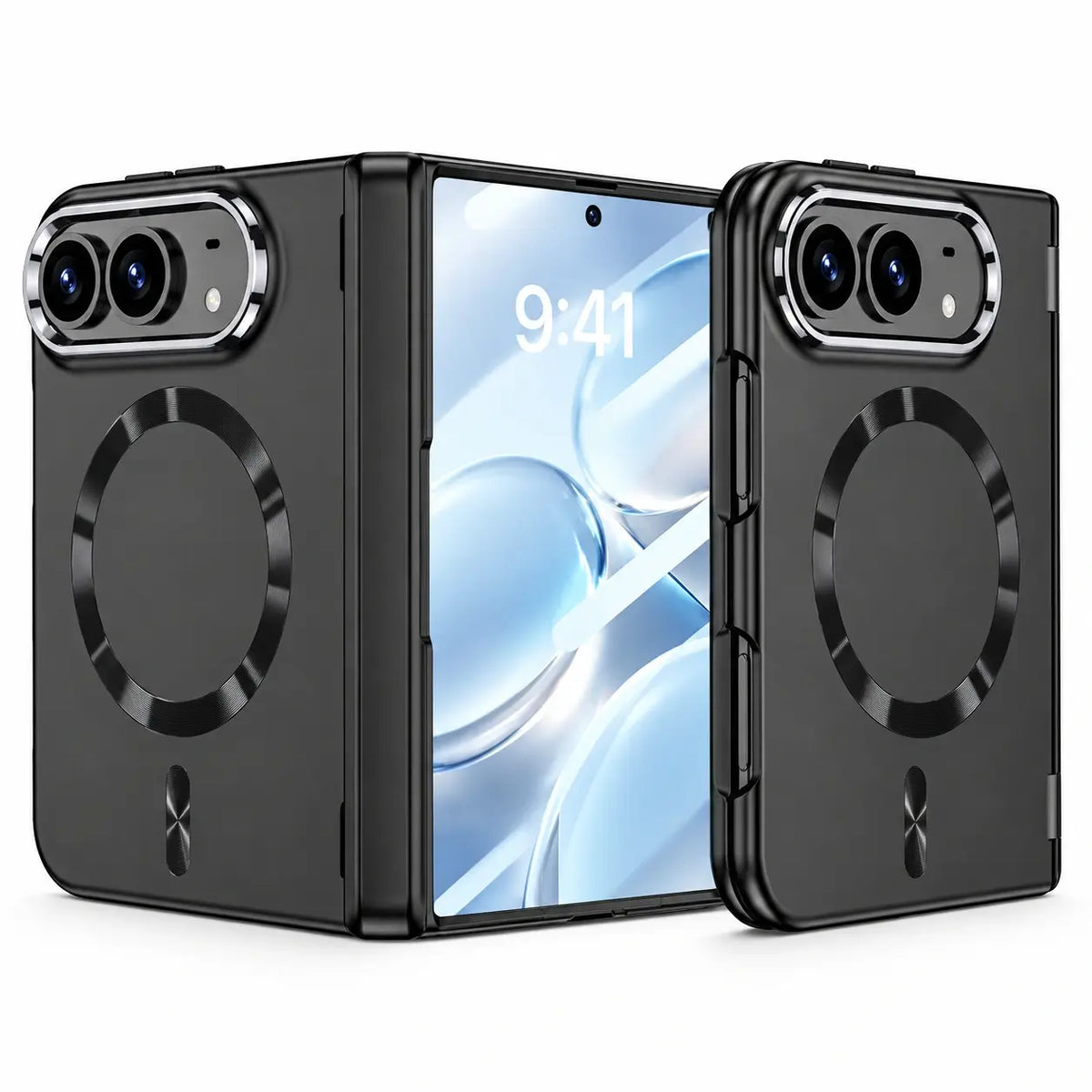 Magnetic Hinge Protection Case for iPhone Duo