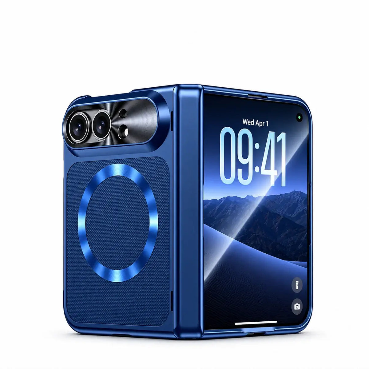 Fabric Magnetic Hinge Case for iPhone Duo