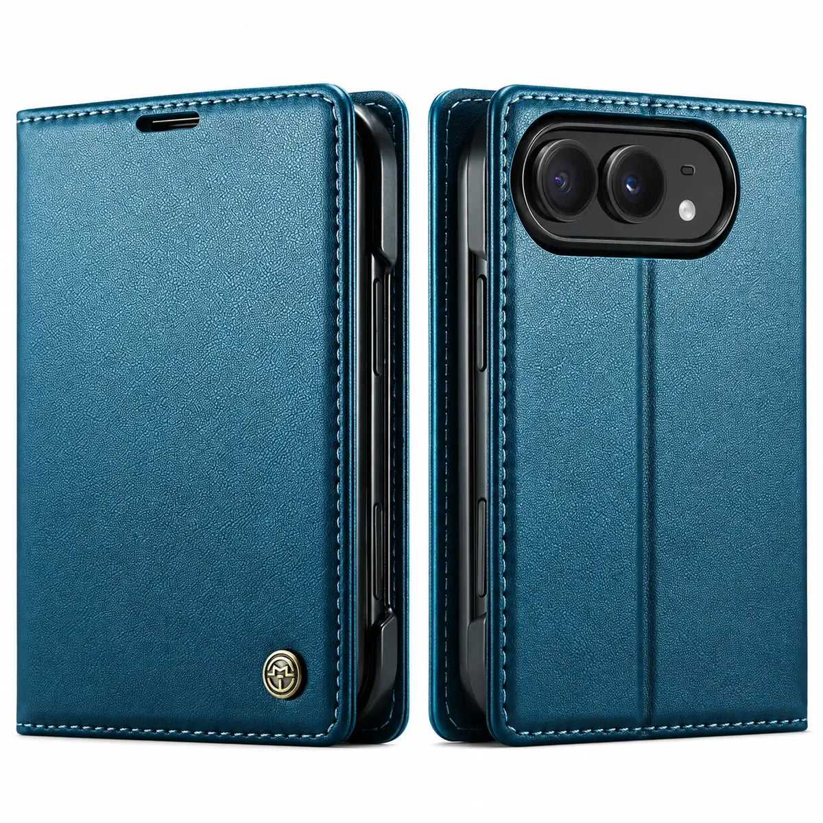 Leather Wallet Case for iPhone Duo