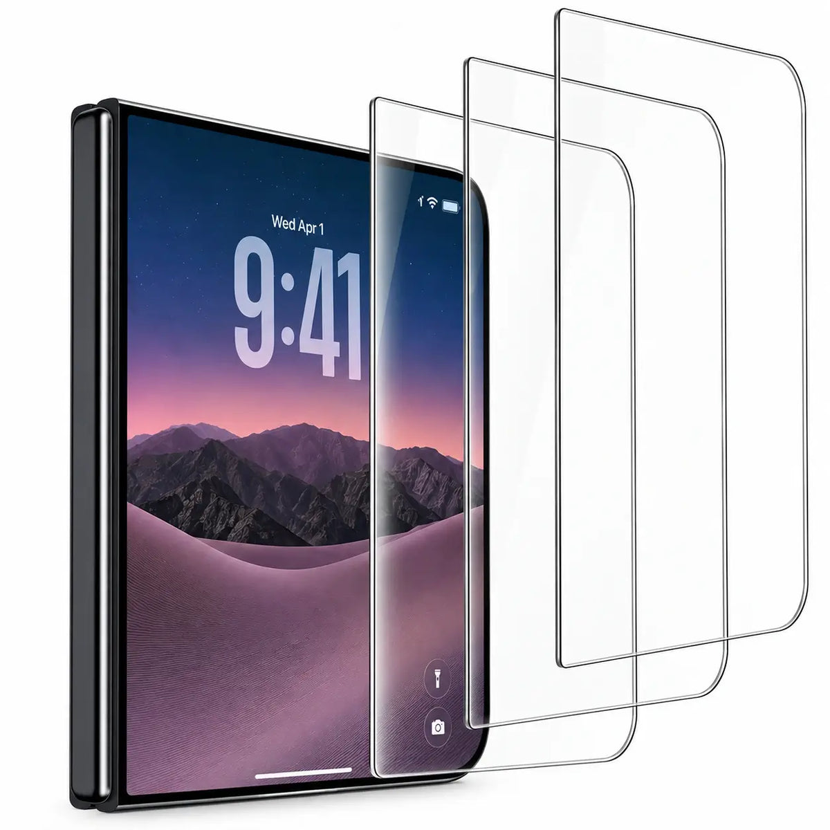 3-Pack Outer Screen Protector for iPhone Duo