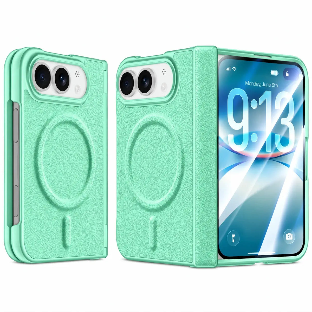 Leather Magnetic Case for iPhone Duo