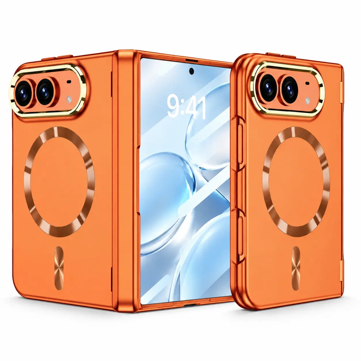 Magnetic Hinge Protection Case for iPhone Duo