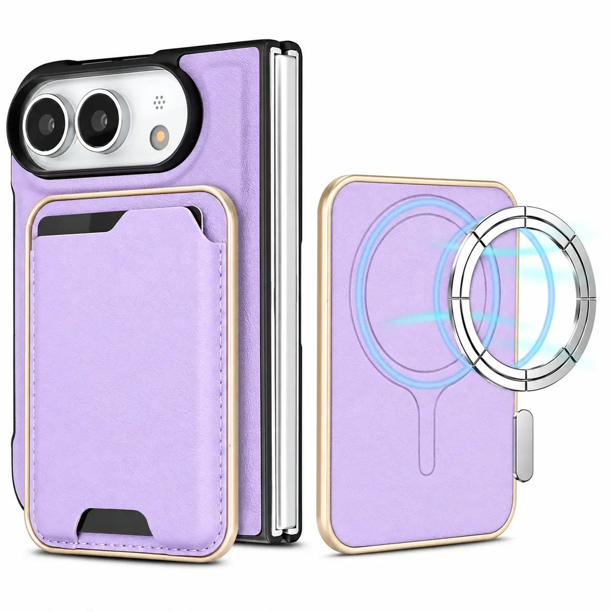 MagSafe Leather Wallet Case for iPhone Duo